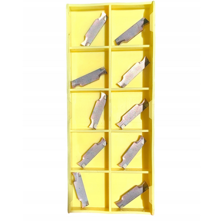 Płytki tokarskie MGGN200 R-8 przecinaki PRAWE skośne do noża